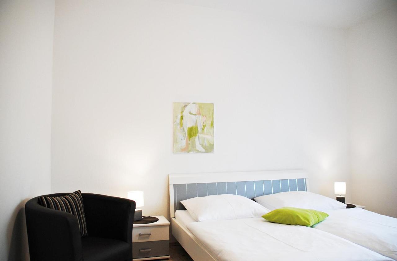 Appartementanlage-Ferienwohnungen Weisse Moewe 사스니츠 외부 사진